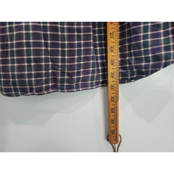 Duck Head Plaid Button Down Shirt Men's Size L Long Sleeve Casual Outdoor - Picture 7 of 7